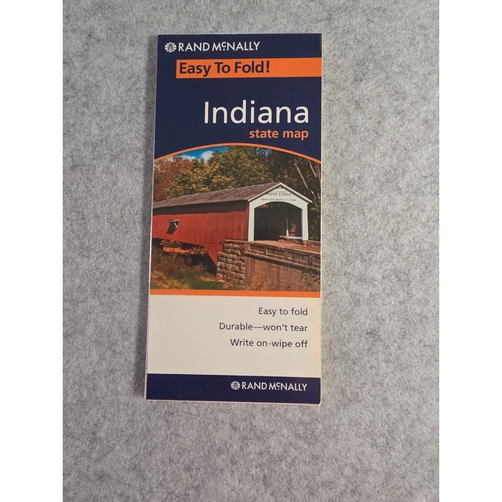 Rand McNally Easy to Fold United States Laminated Map 13 States